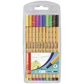 Produktbild: STABILO point 88 8810 Fineliner Rot, Blau, Grün, Schwarz, Gelb, Orange, Viole...