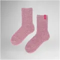 Produktbild: Hudson Basicsocken Cosy (1-Paar) Flauschige Kuschelsocken lila 35-38