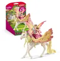 Produktbild: SCHLEICH BAYALA, Feya mit Pegasus-Einhorn 70568, Elfe mit Spiegel & Einhorn samt Magnet, Geschenk für Mädchen und Jungen, Geburtstagsdeko & schöne