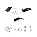 Produktbild: Balkonkraftwerk Halterung Aufständerung Komplettset horizontal für 1 Panel PV Modul Dach Solar Flachdach 10-40°