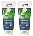 Produktbild: lavera Duschgel 3in1 Men Sensitiv, 200 ml - 2 Stück