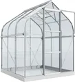 Produktbild: Vitavia Gewächshaus Orion 3800, BxTxH: 201,5 x 195 x 231 cm, 3 mm Wandstärke, Alu-Profile, 3 mm Sicherheitsglas, Kunststoff in den Rundungen