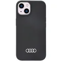 Produktbild: iPhone 14 Audi Silikonhülle schwarzes Hardcase