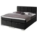 Produktbild: Boxspringbett - schwarz - H3 - 180x200 cm
