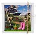 Produktbild: Geldgeschenk Garten Personalisiert Gutschein Gewächshaus Blumen Geschenk