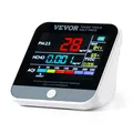 Produktbild: VEVOR Mini-Luftqualitätsmonitor 8-IN-1, professioneller Partikelzähler PM2.5 PM10 PM1.0, Formaldehyd, Temperatur, Luftfeuchtigkeit, TVOC AQI-Tester für Innen/Außen, Luftqualitätsmessgerät mit Alarmsch