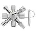 Produktbild: Knipex Steckschlüssel Schaltschrankschlüssel TwinKey