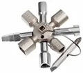 Produktbild: Knipex Schaltschrank-Schlüssel TwinKey - 001101