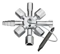 Produktbild: Knipex Schaltschrankschlüssel TwinKey - 00 11 01