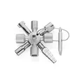 Produktbild: KNIPEX 00 11 01 TwinKey® Schaltschrankschlüssel der Standard