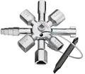 Produktbild: Knipex 00 11 01 Universal-Doppelschlüssel Standardschränke und Barrieresysteme