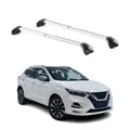 Produktbild: Dachträger Grundtäger für Nissan Qashqai J11 2014-2021 5tür 100kg Alu ABE Silber