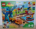 Produktbild: LEGO® Duplo 10875 Güterzug Eisenbahn mit Lok + Kran  NEU + OVP + SELTEN
