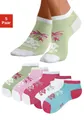 Produktbild: H.I.S Sneakersocken (Packung, 5-Paar) im farbenfrohen Hawaii Design