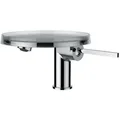 Produktbild: LAUFEN Kartell Waschtischarmaturmit Deco Disc H3113310041111, o. Ablaufgarnitur, mit Hebel