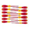 Produktbild: wiha Schraubendreher-Set SoftFinish electric slimFix gemischt 41003 12-teilig