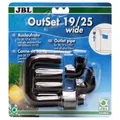 Produktbild: JBL OutSet wide 19/25 CP e1901 - Breitstrahlrohr für Aquarien und Filter