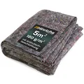 Produktbild: Malervlies 5m² 180g/m²  1x5m MalerAbdeckvlies mit AntiRutsch Beschichtung  Ab...