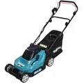 Produktbild: Makita DLM382Z Akku-Rasenmäher blau/schwarz ohne 2x 18V 40 Liter Fangvolumen NEU