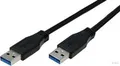 Produktbild: Bachmann Anschlusskabel USB 3.0 A/A 1m 918.081