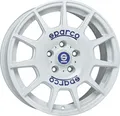Produktbild: Alufelge Sparco Sparco Terra 7.5X17 5X110 Et 38 White Blue Lettering