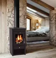 Produktbild: Kaminofen 7kW Holzofen Kachelofen Werkstattofen Heizofen Ofen Kamin A 56310