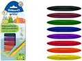 Produktbild: Pelikan Griffix - 8 Stück(e) - Schwarz - Blau - Braun - Grün - Orange - Rot - Violett - Gelb - Dreieck - Wachs - Junge/Mädchen - Box (700832)