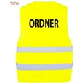 Produktbild: korntex Warnweste Safety Vest Passau - Ordner M/L bis 3XL/4XL XL/XXL