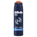 Produktbild: Gillette PRO Rasiergel für Männer — Rasierschaum Kühlt Die Haut, um Sie zu Beruhigen und Spendet Dem Barthaar Feuchtigkeit, Hilft Empfindliche Haut vor Irritationen zu Schützen — 200ml
