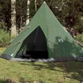 Produktbild: Tipi-Campingzelt 4 Personen Grün Wasserdicht