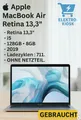 Produktbild:  💻 Apple MacBook Air Retina 13,3