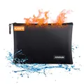 Produktbild: Feuerfeste Dokumententasche36x26cm 4200℉ Feuerfeste Geldtasche Tresor Feuerfe...