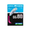 Produktbild: Yonex Badmintonsaite BG80 (Kontrolle+Touch) pink 10m Set, Saitendicke: 0.68