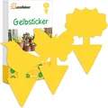 Produktbild: Beshine Gelbsticker 30 Stück Trauermücken Bekämpfen klebriger Fänger Schädlinge