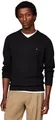 Produktbild: Tommy Hilfiger Herren Pullover V-Neck Regular Fit, Schwarz (Black), S