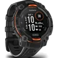 Produktbild: Garmin Instinct® 3 Instinct 3 – 45 mm, MIP Solar Schwarz mit Silikon-Wechselarmband 22 mm