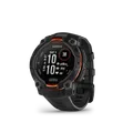 Produktbild: Garmin Instinct 3,45mm,Solar,Black Bezel mit Black Band Multisport-Smartwatch mit 22mm Silikon-Wechselarmb