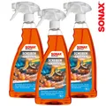 Produktbild: 3x SONAX Scheibenenteiserspray Sweet Home Enteiserspray Winterduft Eis Frost 1L