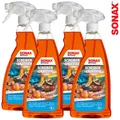 Produktbild: 4x SONAX Scheibenenteiserspray Sweet Home Enteiserspray Winterduft Eis Frost 1L