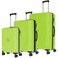 Produktbild: Travelite Orbita 4 Rollen Kofferset 3-teilig mit Dehnfalte  grün