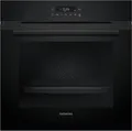 Produktbild: SIEMENS Einbaubackofen iQ300 HB272ABB0, mit Auszug nachrüstbar, Deep black inox