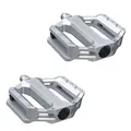 Produktbild: Shimano MTB BMX Fahrrad Mountainbike Plattform Pedale Pedal PD-EF202 Silber