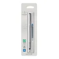 Produktbild: Parker Vector Füller | Edelstahl | Füllfederhalter mit mittlerer Feder | Blaue Tinte