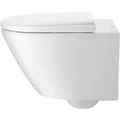 Produktbild: Duravit D-Neo Wand-Tiefspül-WC 2577092000 37x54cm, 4,5 l, weiß Hygiene Glaze