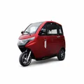 Produktbild: Urban Hopper Cabin Pro Elektro Kabinenroller Micro-Car 25km/h 1500 Watt Wein-Rot