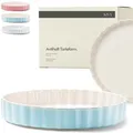 Produktbild: Quicheform Keramik 28cm - Antihaftbeschichtete Tarteform 28 cm rund - Tartefo...