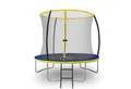 Produktbild: Zero Gravity Gartentrampolin Trampolin Ø244cm inkl. Leiter - Nutzer bis 75kg - Ideal für ein Kind, Ø 244.00 cm, Quick-Fold Sicherheitsnetz, keine Schweißnähte, Outdoor