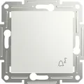 Produktbild: Schneider Electric ASFORA Taster Klingelsymbol UP weiss EPH0870121D