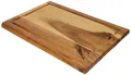 Produktbild: Kesper Tranchierbrett Akazie 32 x 21 cm Brett Schneidebrett Schneidunterlage