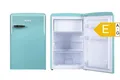 Produktbild: Amica Retro Kühlschrank KS15612T mit Gefrierfach 108L türkis-blau 86x55cm E
